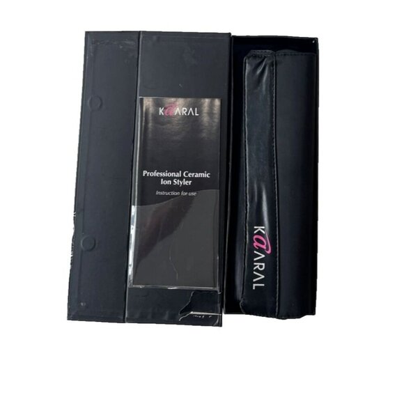 NEW KaARAL Professional Ceramic Ion Styler Hair Straightening Flat Iron with bag - Picture 2 of 4